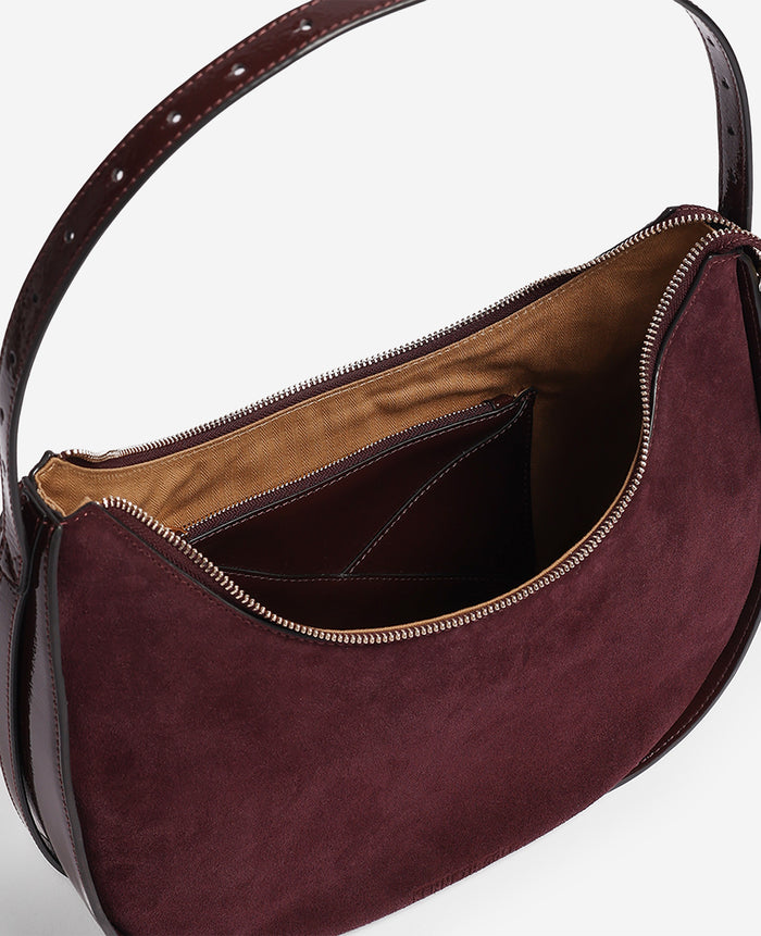 Chelsea Medium Suede Hobo Bag