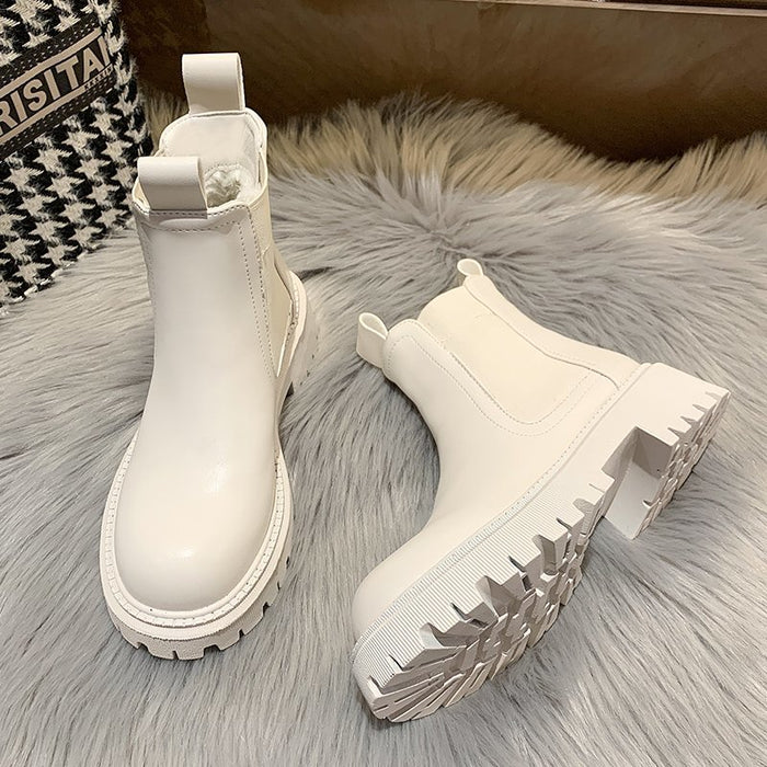 Chic Korean Ankle Boots