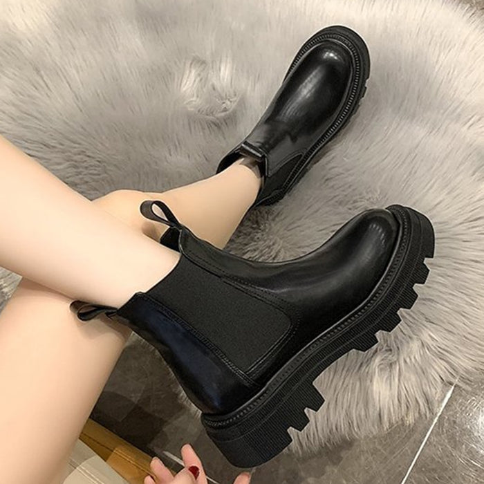 Chic Korean Ankle Boots