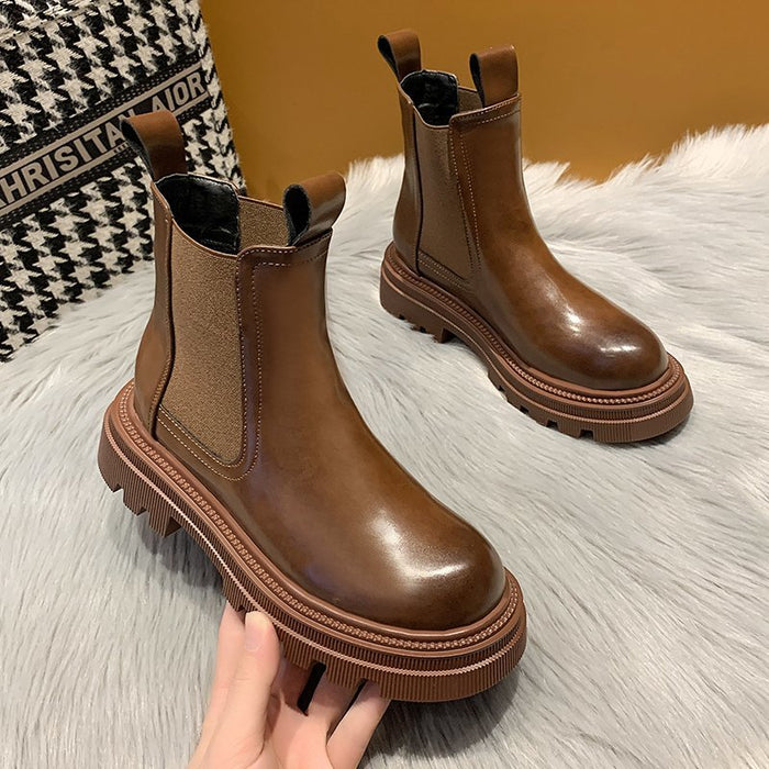 Chic Korean Ankle Boots