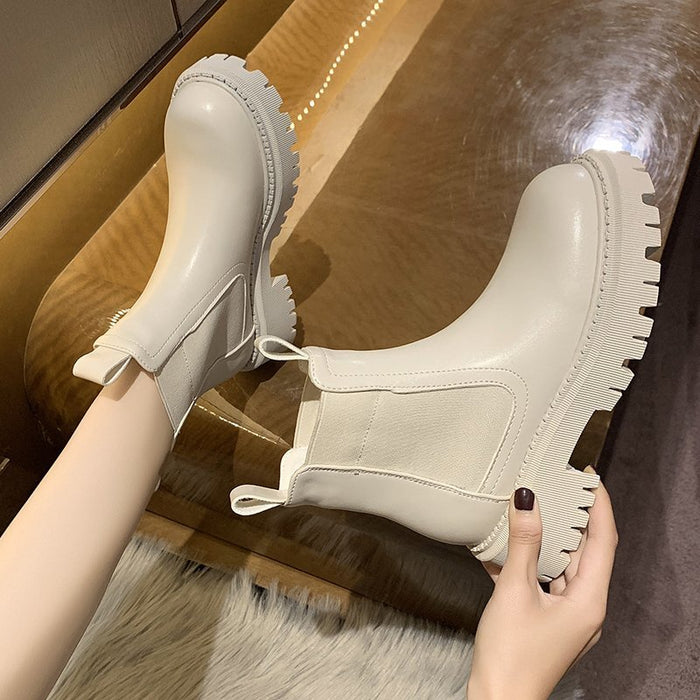 Chic Korean Ankle Boots