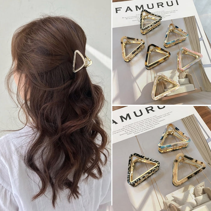 Chic Leopard Print Hair Clips