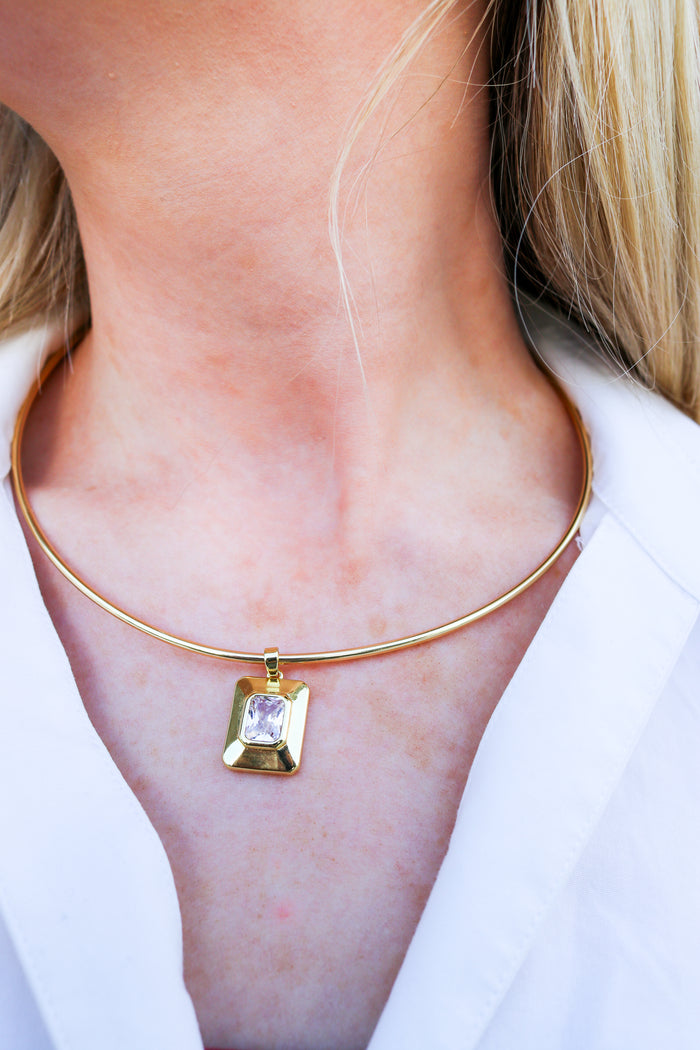 Classy Cuff Necklace