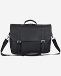 Colombian Leather Flapover Messenger Bag