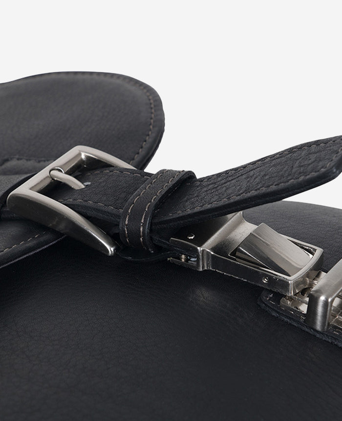 Colombian Leather Flapover Messenger Bag
