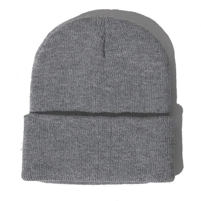 Bonnet à revers coloré - KoreanxWear