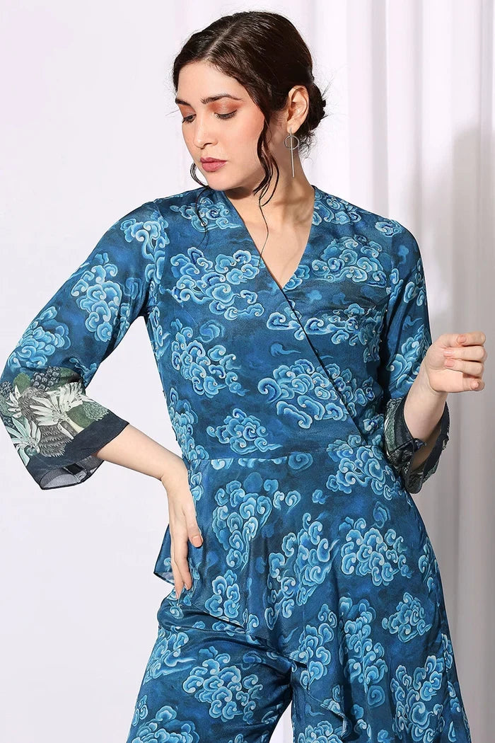 Conversational Asymmetrical Jumpsuit