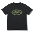 corteiz christmass alcatraz logo tee