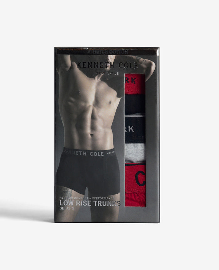 Cotton Stretch Trunks 3-Pack