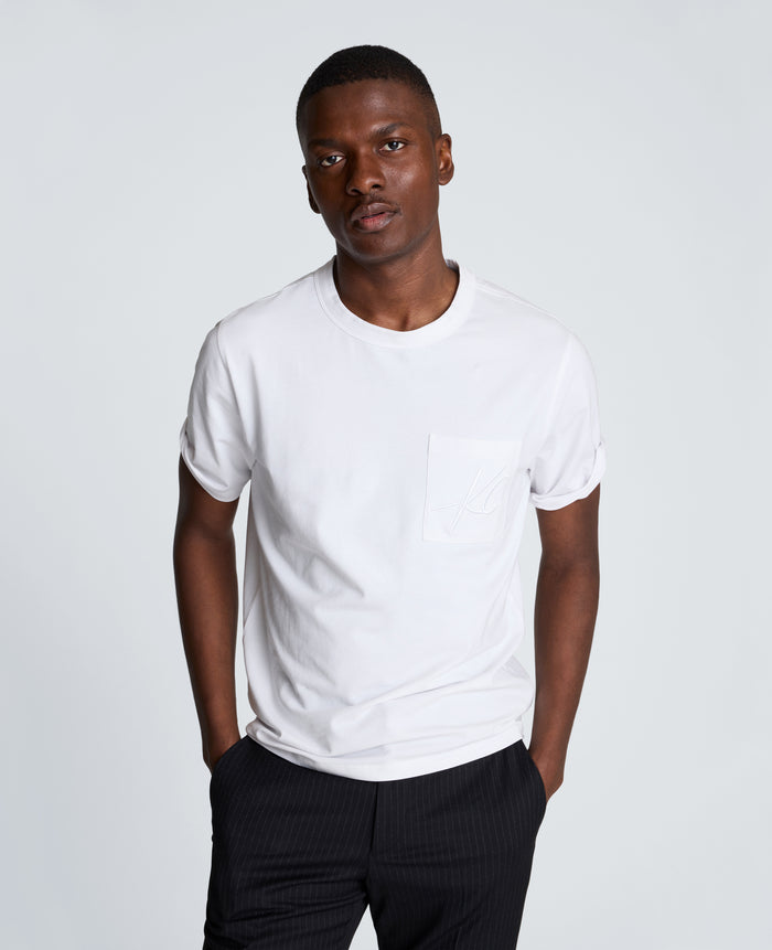Crew Tee with Pocket