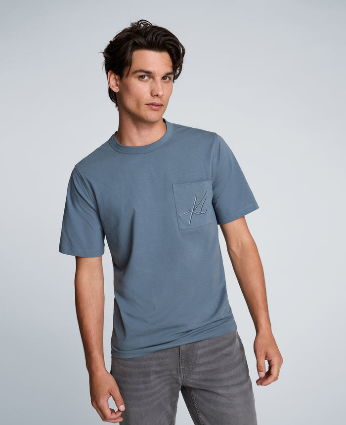 Crew Tee with Pocket