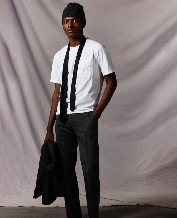 Crew Tee with Pocket