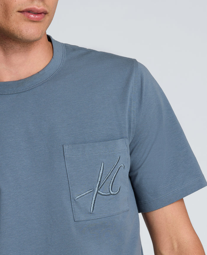 Crew Tee with Pocket