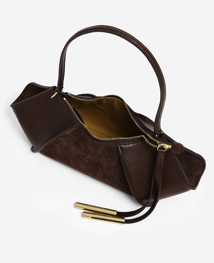 Crosby Suede Shoulder Bag