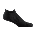 Darn Tough 1039 Men's No Show Tab Running Socks - Black