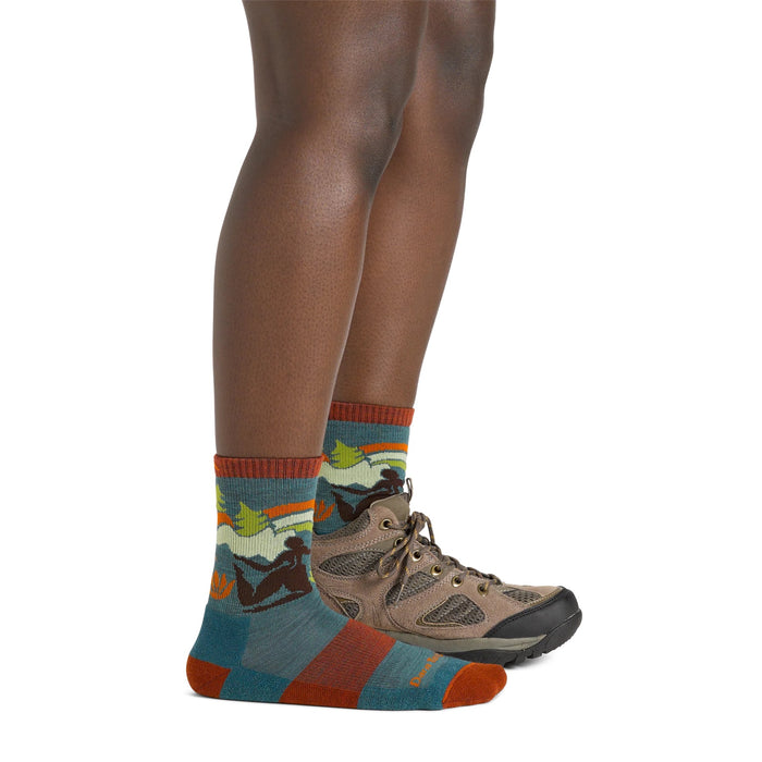 Darn Tough 5016 Women's Trailblazer Micro Crew Lightweight - Teal