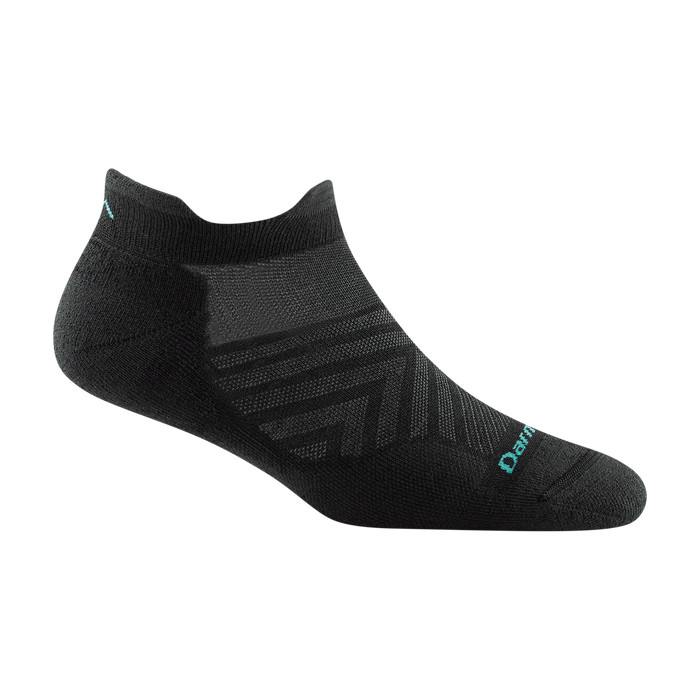 Darn Tough Women's No Show Tab Ultra-Light Merino Running Socks 1047 - Black