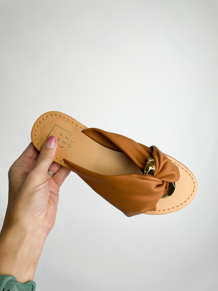 Dawn Sandal-Camel