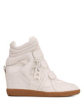 Demmi White Leather