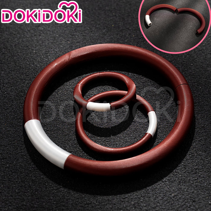 DokiDoki Anime GACHIAKUTA Cosplay Enjin / Tamsy / Rudo / Zanka / Riyo / Follo / Prop Collar / Bangle