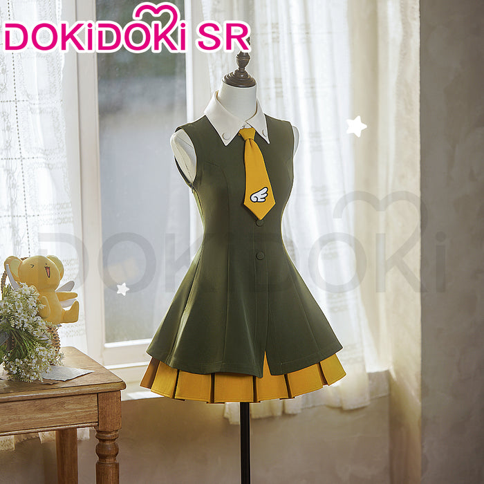 DokiDoki-SR Anime Card Captor Sakura Cosplay Kinomoto Sakura Costume Hong Kong Trip