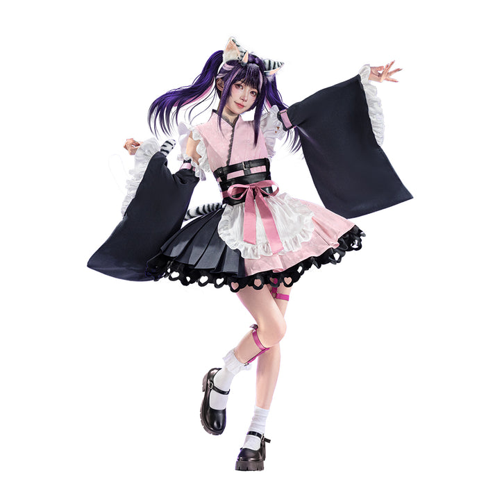 DokiDoki-SR Anime Cosmic Princess Kaguya! Cosplay Komazawa Noi Costume Cute Maid