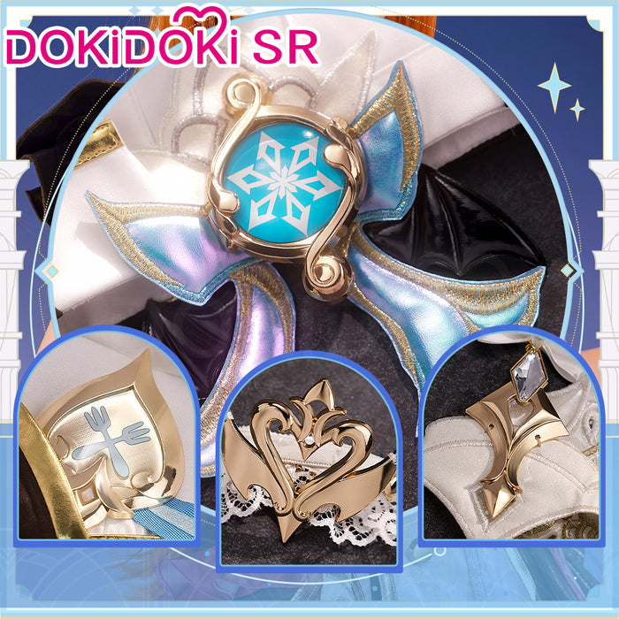 DokiDoki-SR Game Genshin Impact Cosplay Escoffier Costume Fontaine