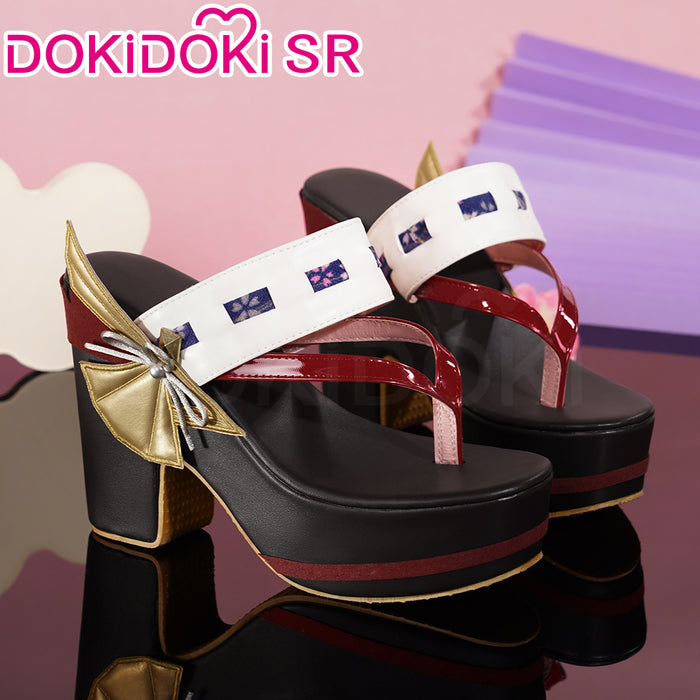 DokiDoki-SR Game Genshin Impact Cosplay Yae Miko Cosplay  Shoes