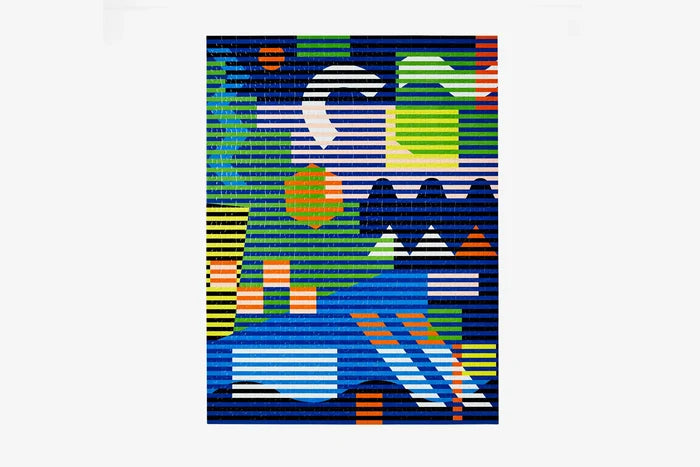 Dusen Dusen Pattern Puzzle 500 Piece - Lenticular