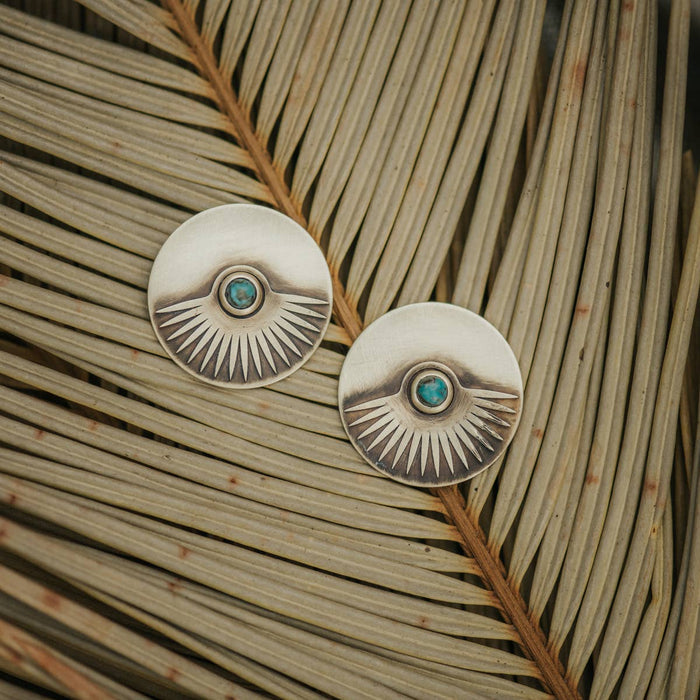 Earrings-Yarrow Studs