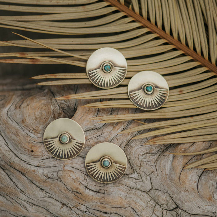 Earrings-Yarrow Studs