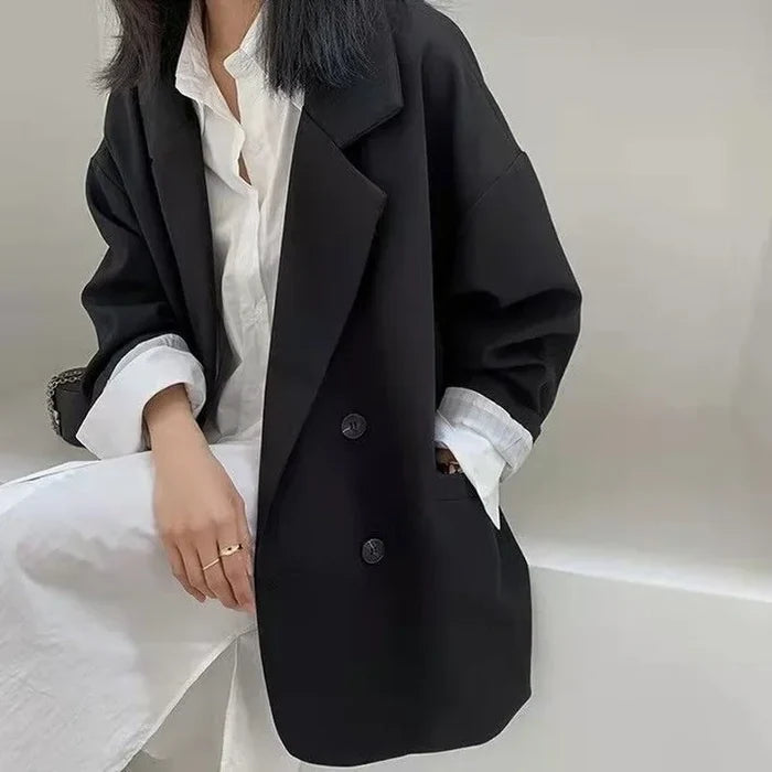 Elegant Korean Oversize Blazer