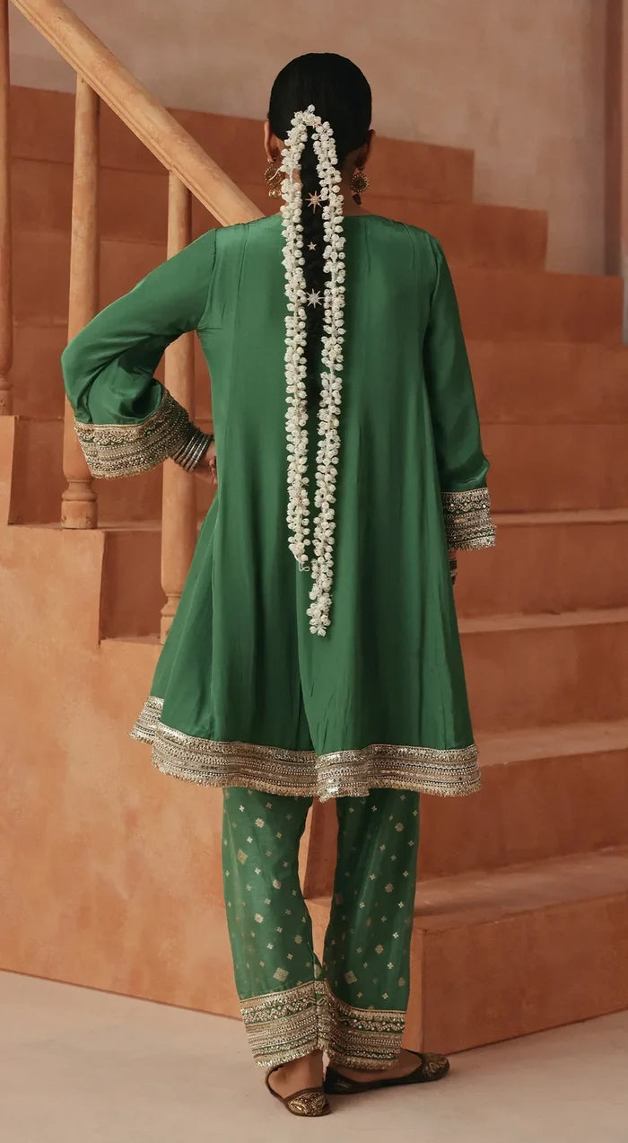 Emerald Opulence Suit