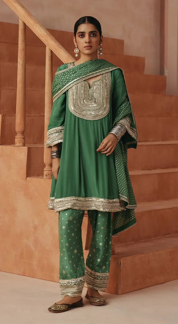 Emerald Opulence Suit