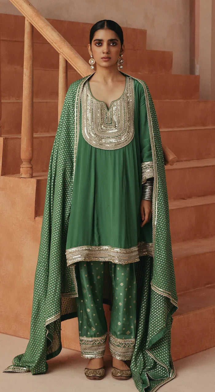 Emerald Opulence Suit
