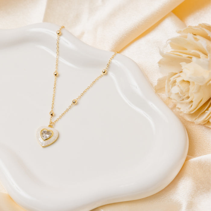 taudrey endless love necklace