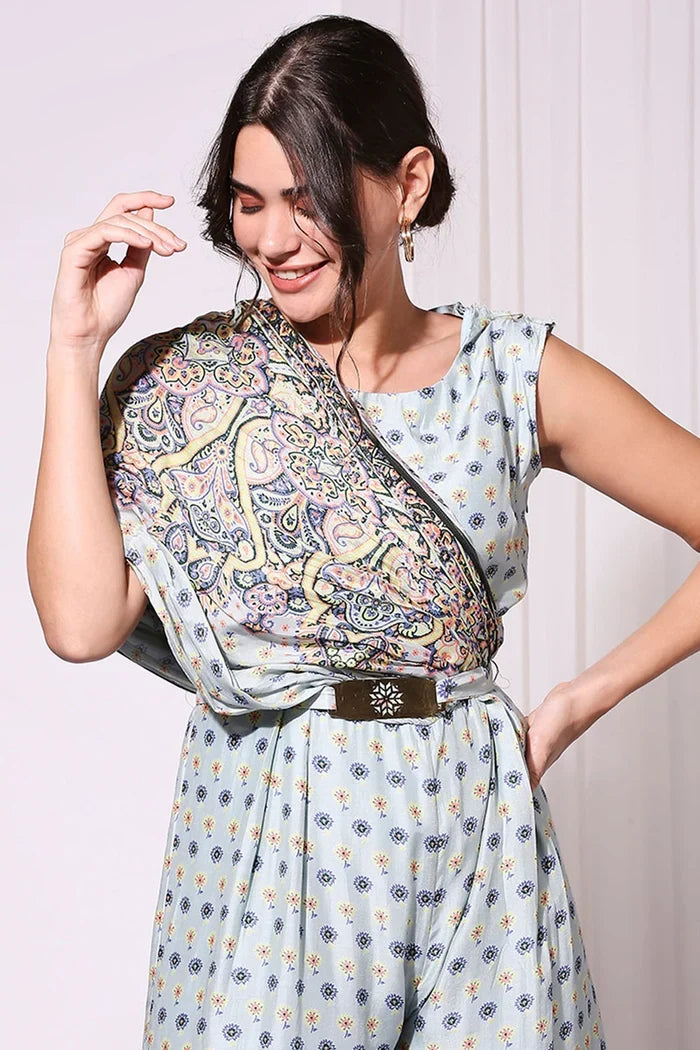 Ethnic Pastel Jumpsuit