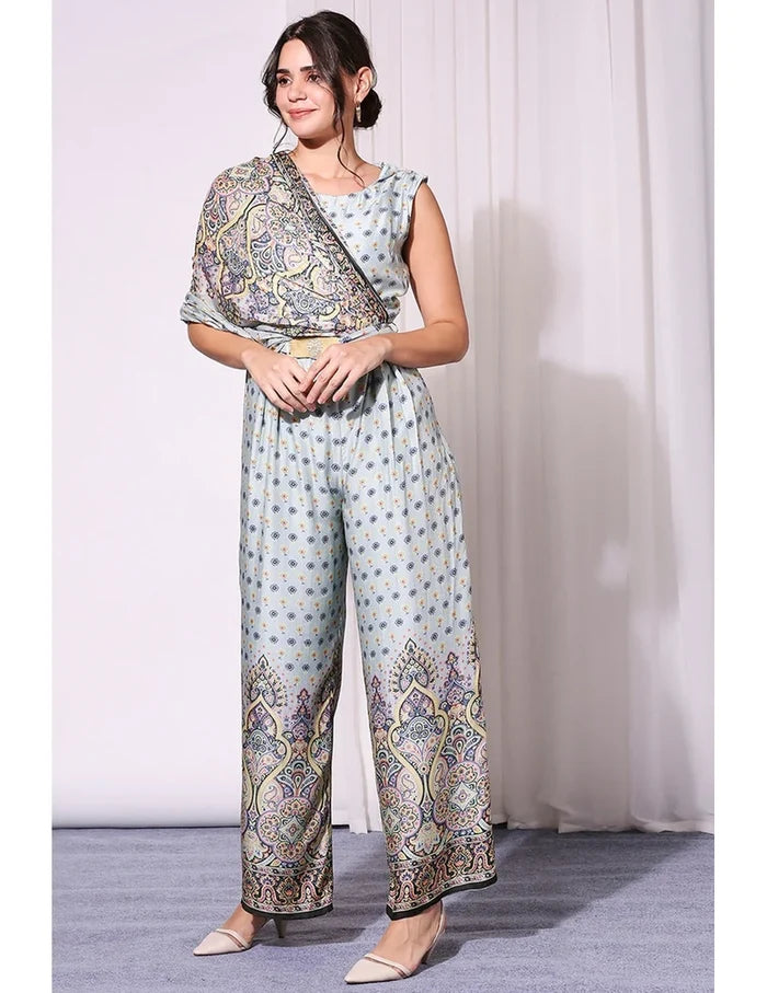 Ethnic Pastel Jumpsuit