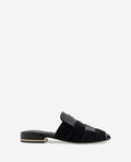 Faina Leather Fisherman Slide Sandal