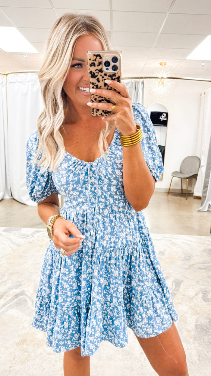 -FINAL SALE- Noelle Floral Babydoll Dress