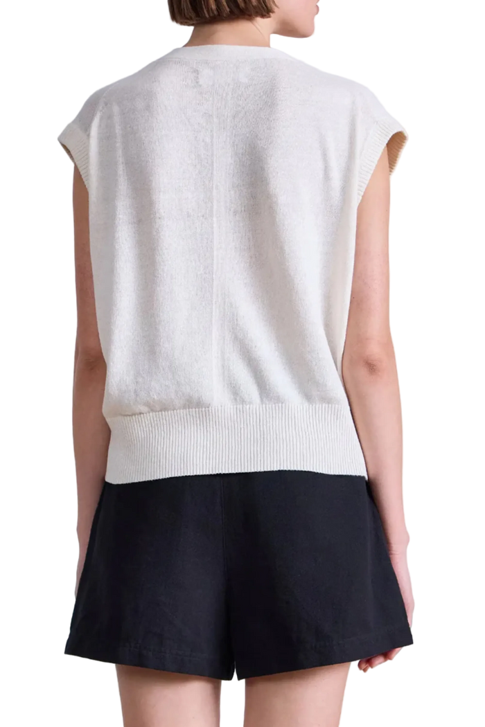 Fine Weight Cropped Vest