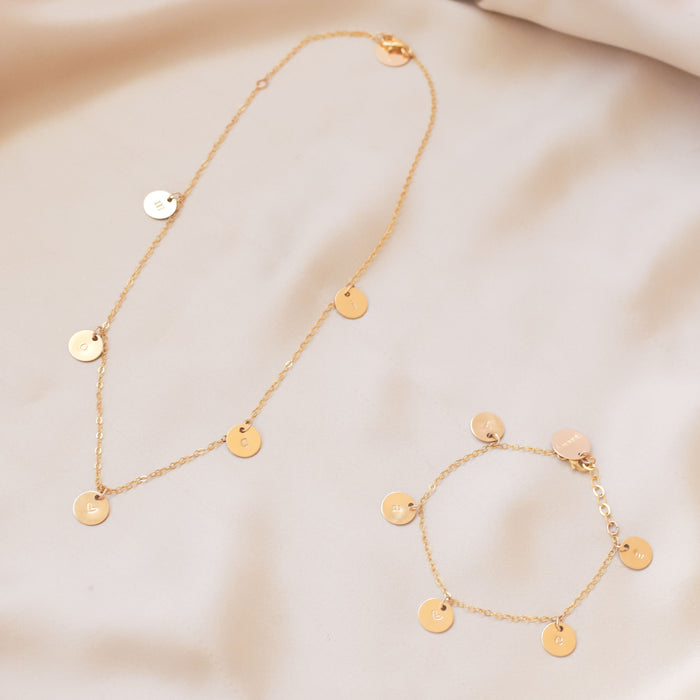 Five Golden Rings Bracelet