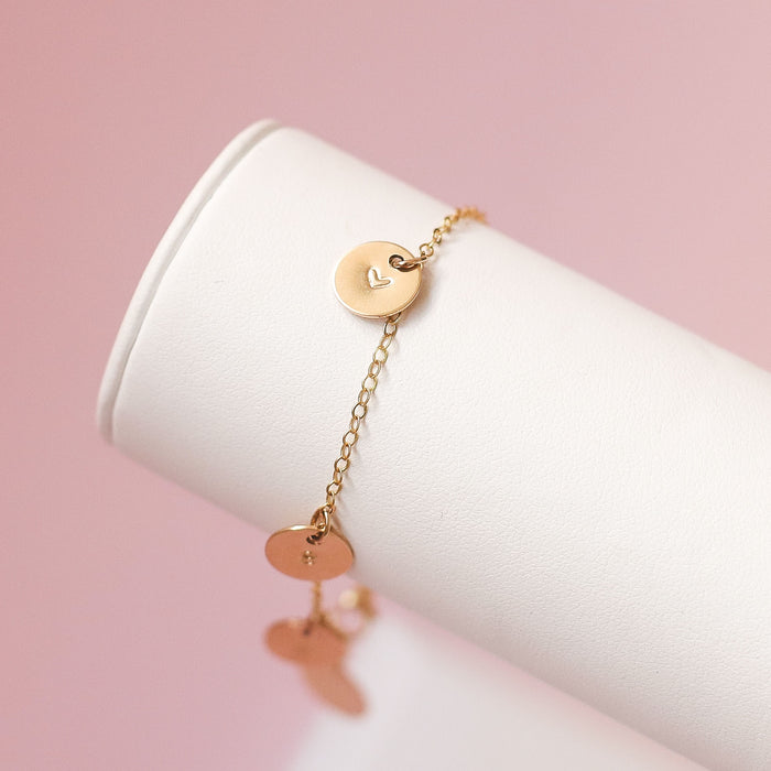 Five Golden Rings Bracelet