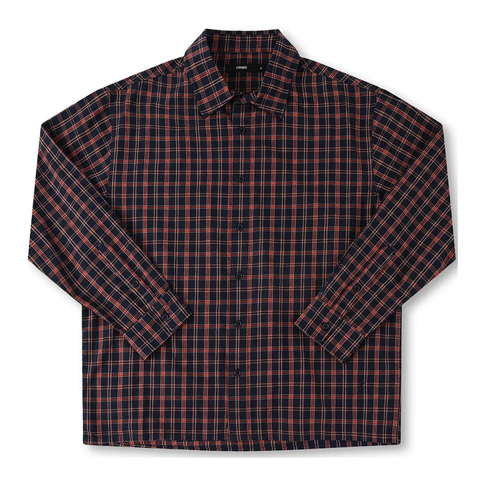 Former - Vivian Check LS Shirt (Navy)