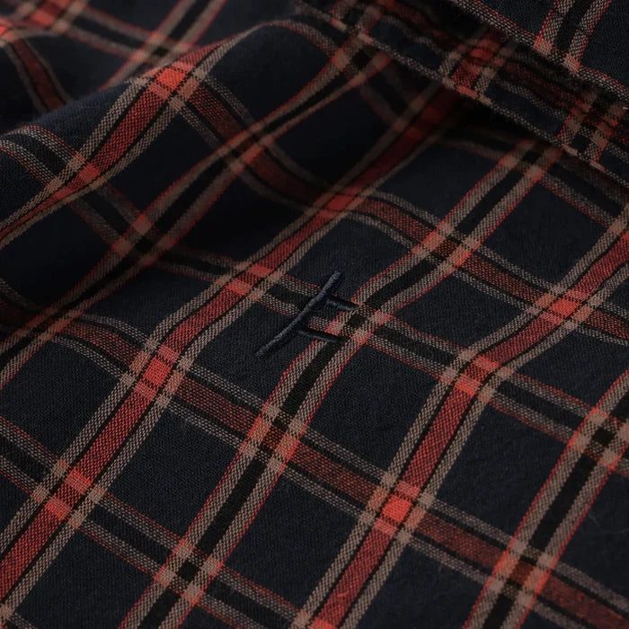 Former - Vivian Check LS Shirt (Navy)
