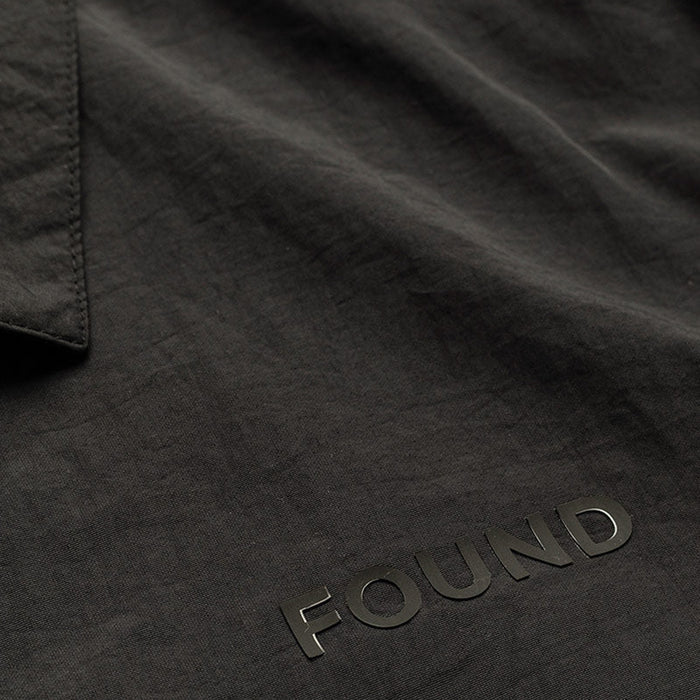 Found - Collared Windcheater (Black)