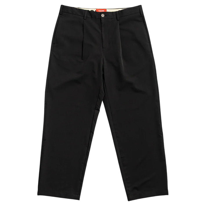 Found - Pleated Pants (Black)