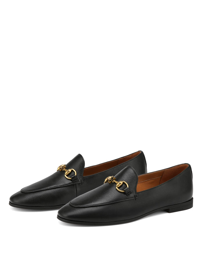 Gale Black Leather