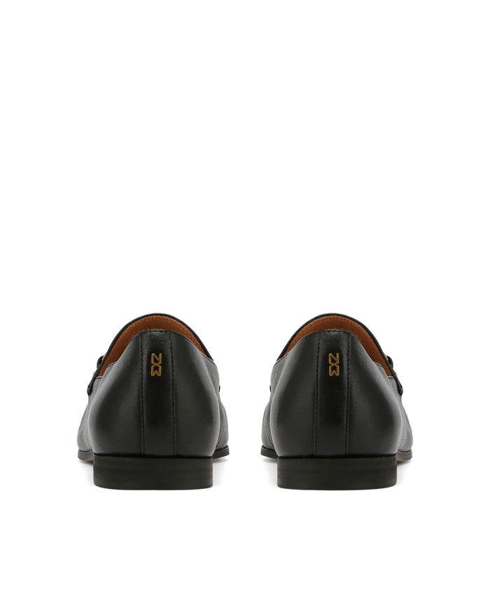 Gale Black Leather