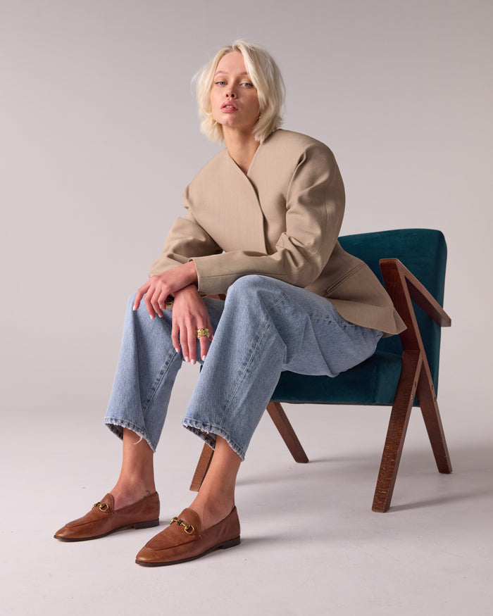 Gale Tan Leather
